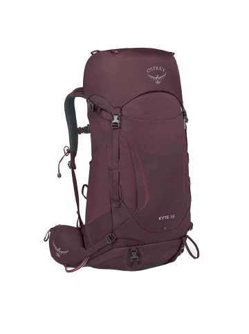 Osprey Kyte 38 WXS/S - Trekkingrucksack 66 cm (black) in elderberry purple