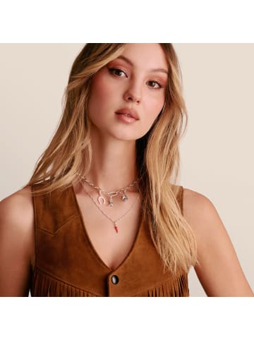 Thomas Sabo Charm-Anhänger Western-Hufeisen Original in silber, weiß