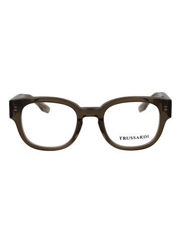 Trussardi Unisex Optische Fassungen Panto Oliv