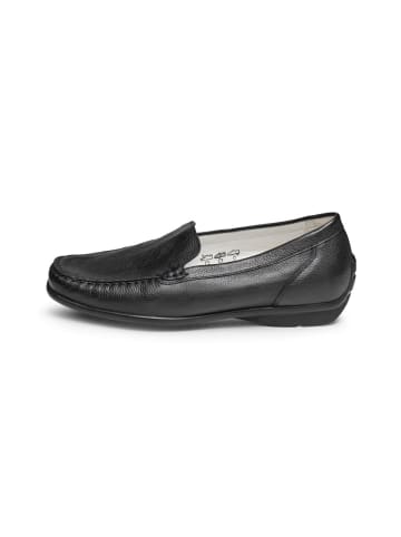 VITAFORM Softnappaleder Mokassins in schwarz