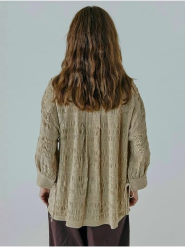 Norr Hemd Clarra in Warm Beige
