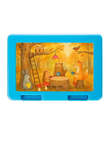 Mr. & Mrs. Panda Bento Box Waldtiere Picknick Design ohne Spruch in Weiß