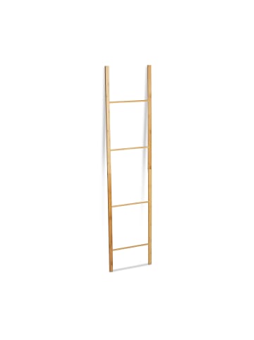 relaxdays Handtuchleiter in Natur - (B)42 x (H)180 x (T)2 cm