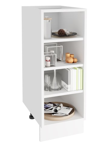 VCM  Küchenschrank Regal Küche Unterschrank Esilo 30cm in Weiß