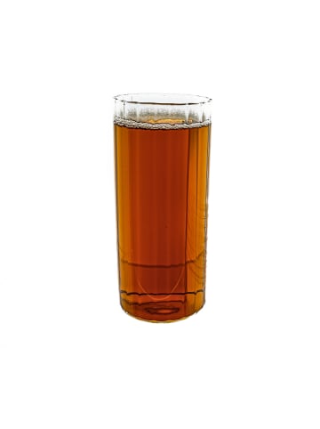 Mulex Mulex Hitzebeständiges Riffel Glas in Transparent