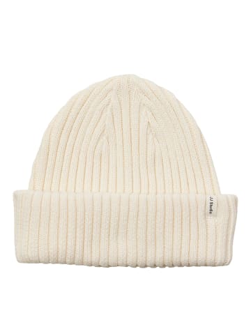 Jack & Jones Strickmütze in Antique White