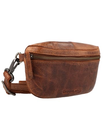 Greenland Nature Montana Gürteltasche Leder 21 cm in braun