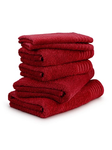 Möve Handtuchset New Classic 6-TLG in ruby