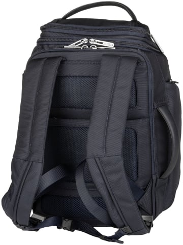 Piquadro Rucksack / Backpack Brief Duffel Bag 6154 RFID in Blu