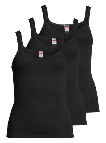 Conta Unterhemd / Top Modal in Schwarz