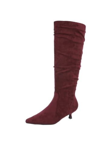 Ital-Design High Heel in Weinrot