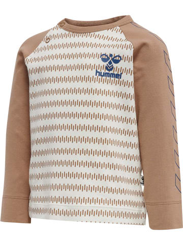 Hummel Druckknopf T-Shirt Raglanärmel Hmldesmond Jungen in BEAVER FUR