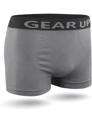 normani 6 Stück Herren Retropants Mikrofaser-Boxershorts in Grau