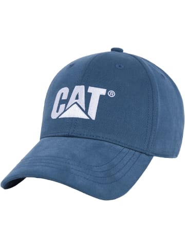 Caterpillar Cap Trademark in blau