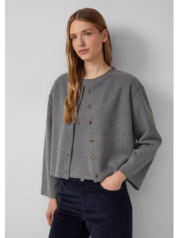 s.Oliver Sweatshirt Jacke in 97W3_graphit