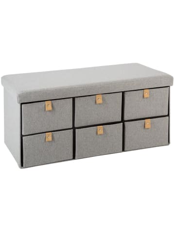 Atmosphera Créateur d'intérieur Sitzhocker in grau