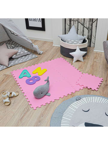 LittleTom Baby Spielmatte Ella 9-tlg. in pink