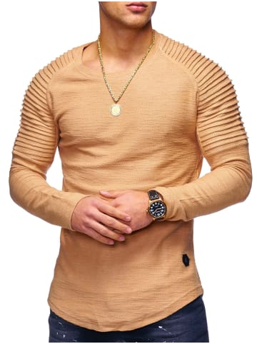behype Sweatshirt LUSIEN in beige