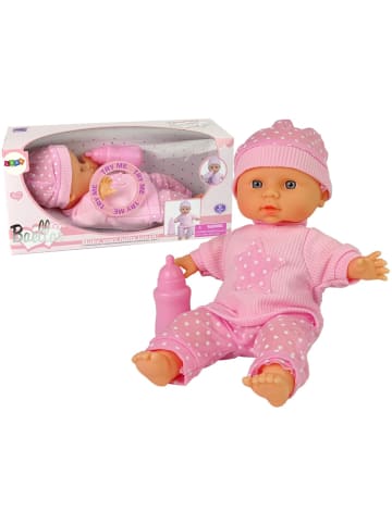 Wisam Süße Babypuppe Rosa Flaschengeräusche