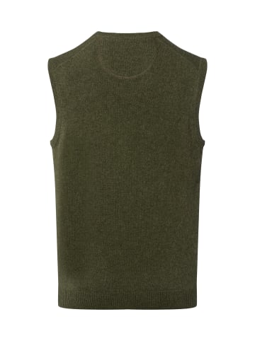 Nils Sundström Pullunder in oliv - 0022