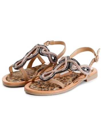 Cafe Noir Sandalen in Beige