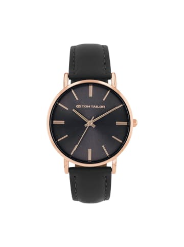 Tom Tailor Quarzuhr Alloy/Edelstahl, IP silber in Roségold