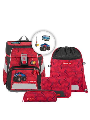 Step by Step Space - Schulranzen Set 5tlg. (Tractor Freddy) in Monster Truck Rocky
