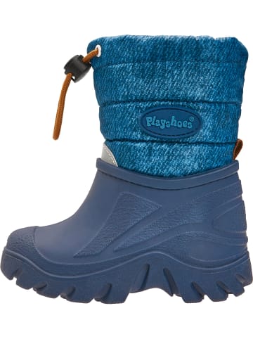 Playshoes Winter-Bootie meliert in jeansblau