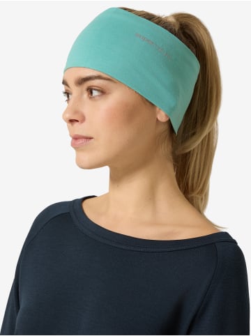 super.natural Merino Stirnband WANDERLUST HEADBAND in Petrol