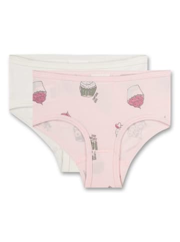 S. Oliver Slip 2er Pack in Rosa Cupcake/Weiß