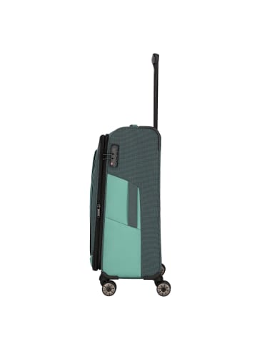 travelite VIIA 4 Rollen Trolley 67 cm in eukalyptus