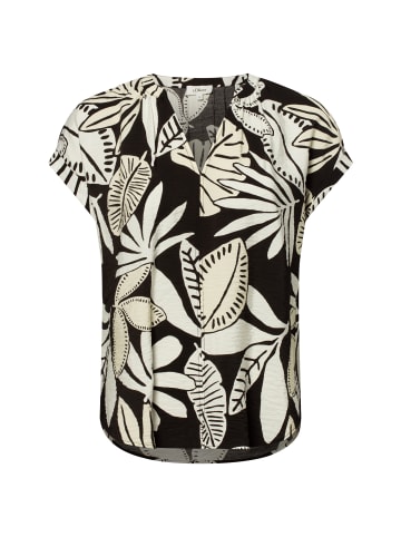 s.Oliver Bluse in ecru schwarz