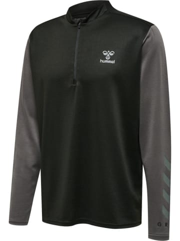 Hummel Kinder Trainingsjacke in Schwarz