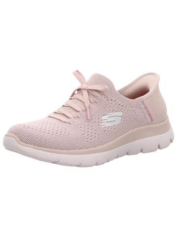 Skechers Sportlicher Slipper in rosa
