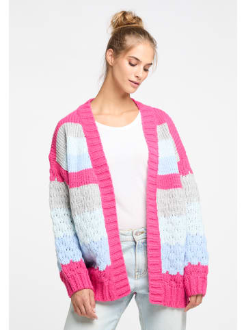 IZIA Offener Cardigan in Pink