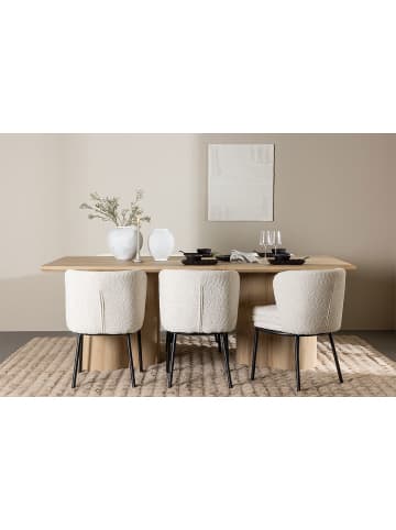 ebuy24 Essgruppe Olivia (7-teilig) Natur 100 x 210 cm