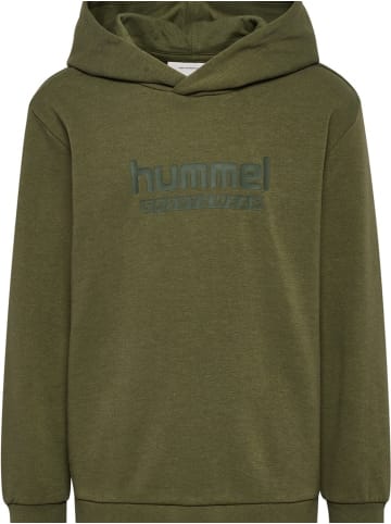 Hummel Kinder Sweatshirt "Base Hoodie" in Grün