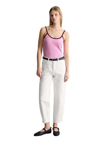 Marc O'Polo DENIM Top mit Struktur slim in Medium Pink