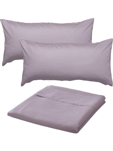 Erwin Müller Mako-Satin Sommer-Set 3-teilig Landshut in silber