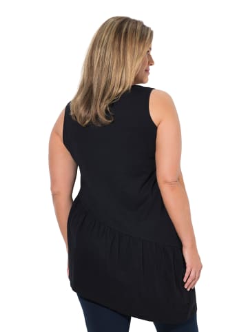 Ulla Popken Longshirt in schwarz