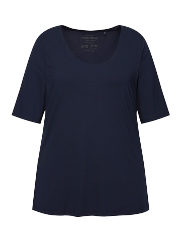 Ulla Popken Shirt in mitternachts blau