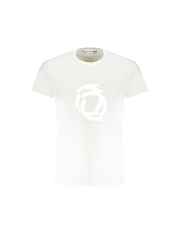 Trussardi Weißes Baumwoll-T-Shirt