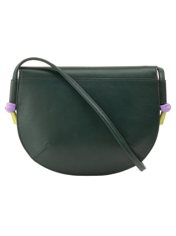 DuDu Skye Umhängetasche Leder 21 cm in mangrove