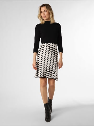 Robe Légère Kleid in schwarz weiß - 0001