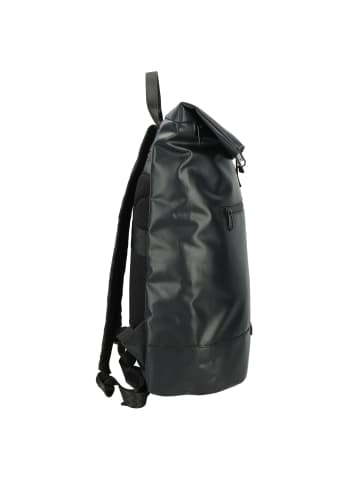 Greenburry Upcycled Tarpaulin Daypack 42.5 cm Laptopfach in black