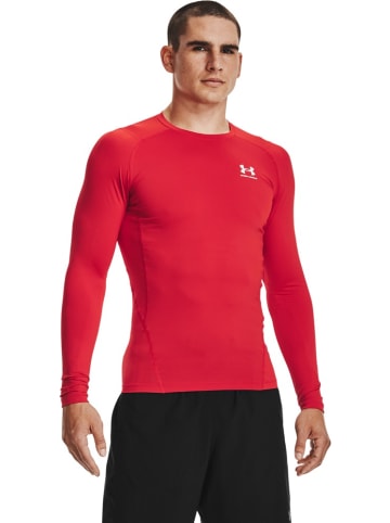 Under Armour Longsleeve "HeatGear Armour Langarm-Oberteil" in Rot