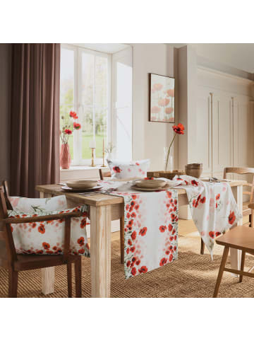 Erwin Müller Tischläufer abgepasst in rot