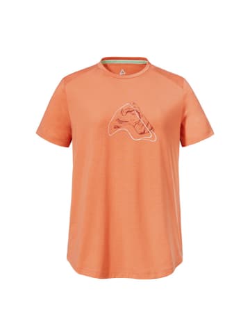 Schöffel T-Shirt "T Shirt Haberspitz L" in apricot glow