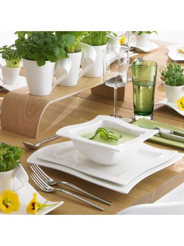 Villeroy & Boch 4er Set Kombi-Set NewWave in weiß