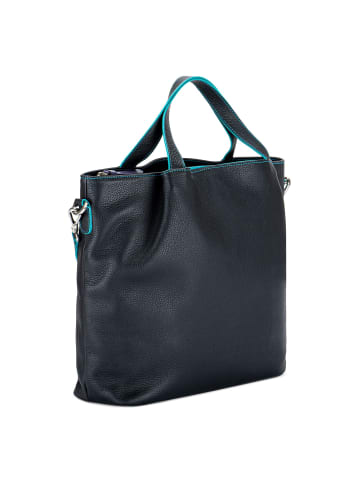 MYWALIT Shopper Tasche Leder 32 cm black-pace